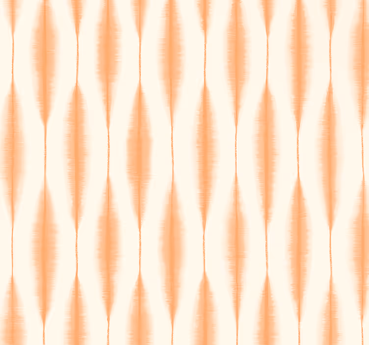Estor enrollable salón ikat kasuri naranja - TenVinilo