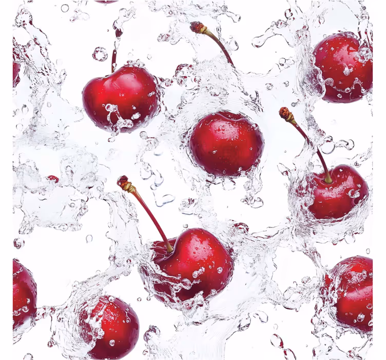 Estor enrollable cocina cerezas frescas - TenVinilo