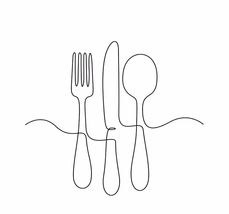 Estor enrollable cocina utensilios de cocina - TenVinilo