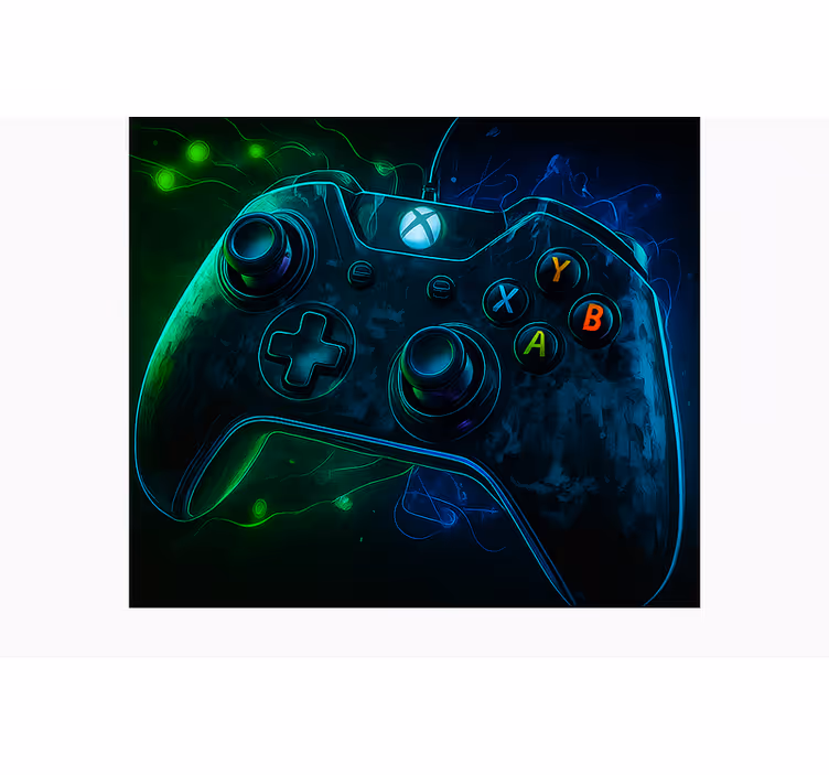 Estor enrollable gamer controlador intergaláctico brillante - TenVinilo