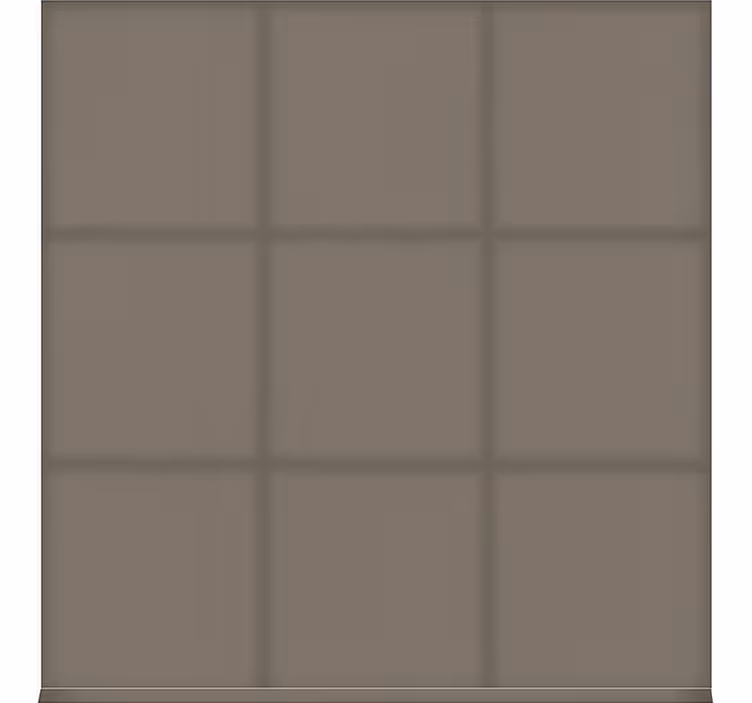 Estor enrollable comedor monocolor marrón frío - TenVinilo