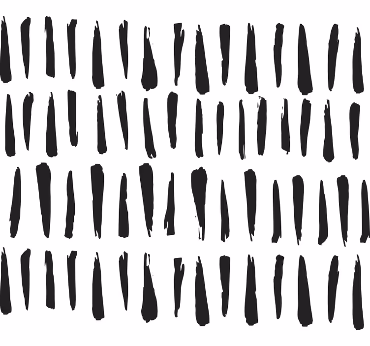 Estor enrollable baño rayas negras elegantes - TenVinilo