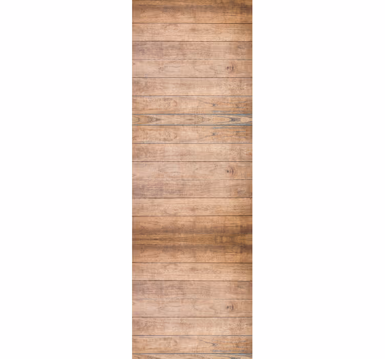 Estor enrollable comedor madera rústica horizontal - TenVinilo