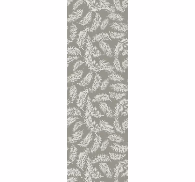 Estor enrollable comedor patrón hamptons beige tropical - TenVinilo