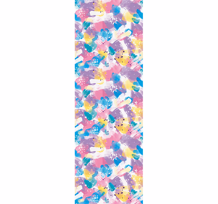 Estor enrollable infantil color pastel desbordante - TenVinilo