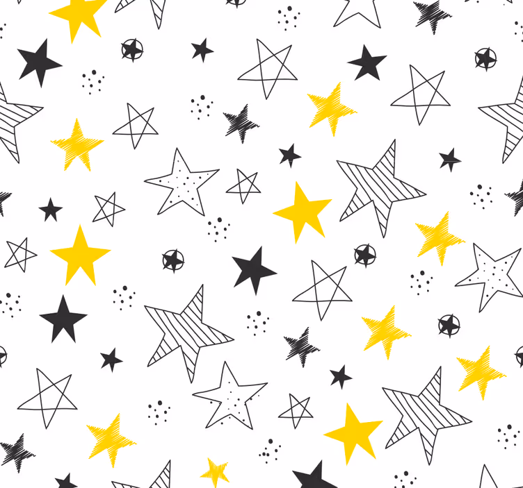 Estor enrollable infantil estrellas del rock'n'roll - TenVinilo