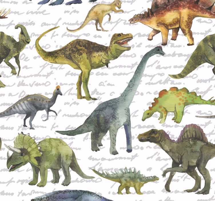 Estor enrollable infantil dinosaurios realistas - TenVinilo