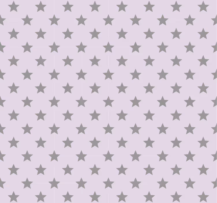Estor enrollable juvenil estrellas grises fondo rosa - TenVinilo