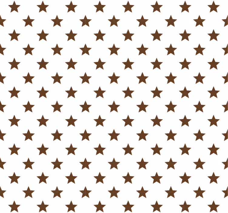 Estor enrollable juvenil estrellas marrones - TenVinilo