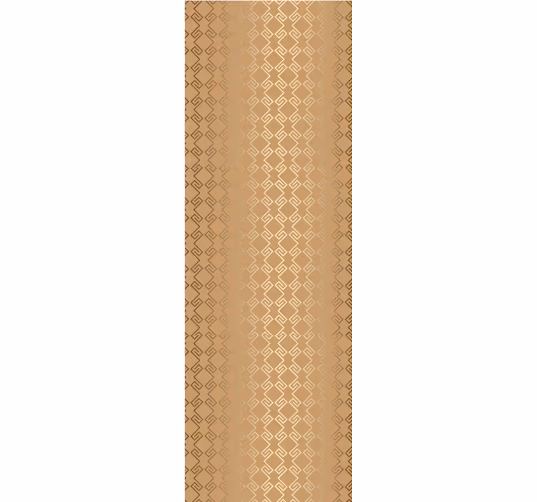 Estor enrollable moderno estilo ecléctico columnas doradas - TenVinilo