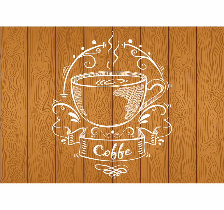 Estor enrollable cocina paneles de madera café - TenVinilo