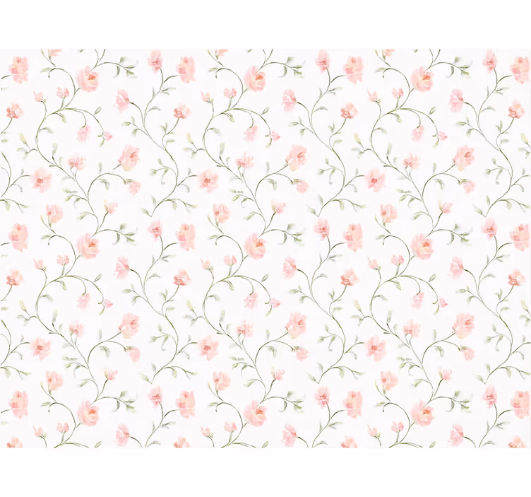 Estor enrollable rosa flor botánica rosa - TenVinilo