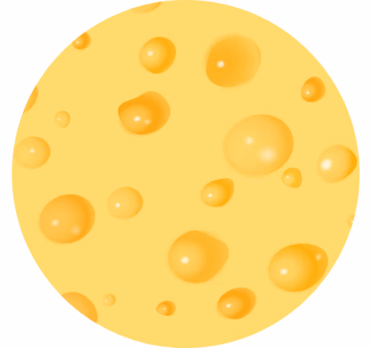Estor enrollable amarillo queso suizo - TenVinilo