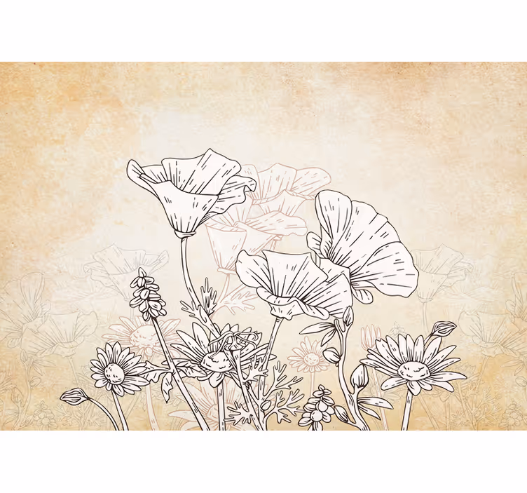 Estor enrollable beige pradera vintage - TenVinilo