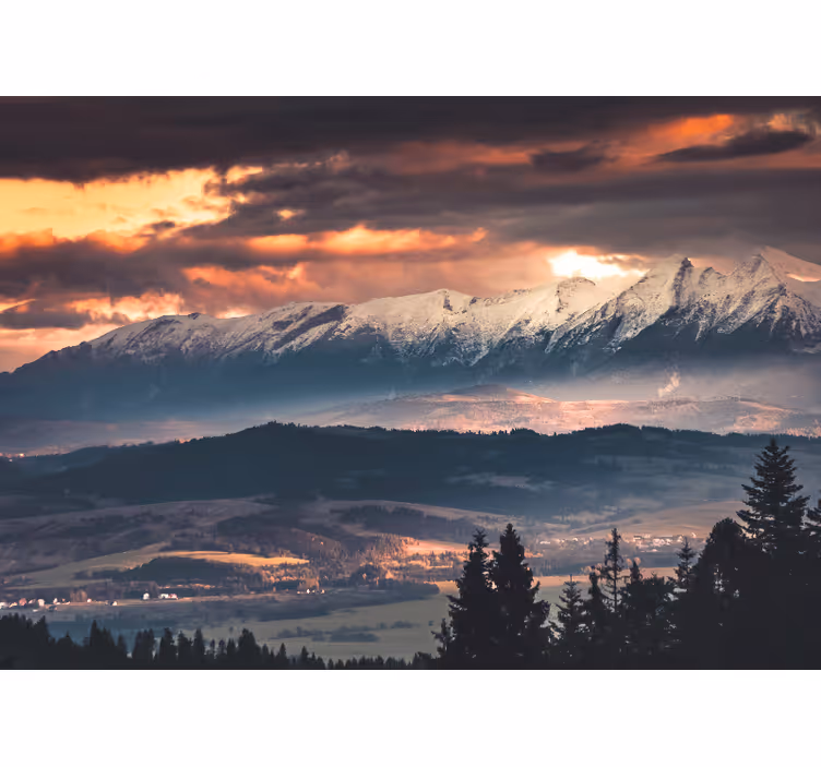 Estor enrollable salón tatry de golden top polish - TenVinilo