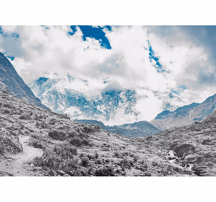 Estor enrollable salón paso salkantay nevado - TenVinilo