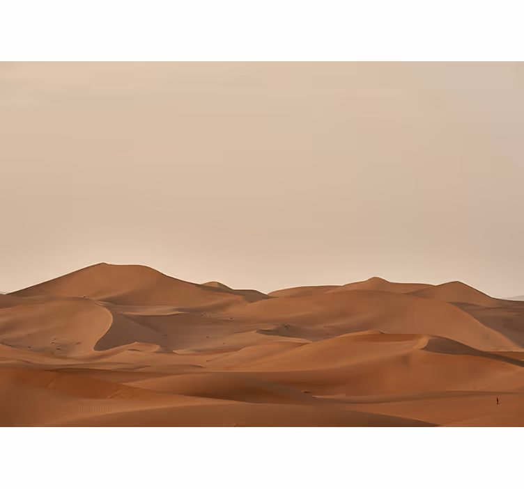 Estor enrollable salón dunas de arena en el desierto - TenVinilo