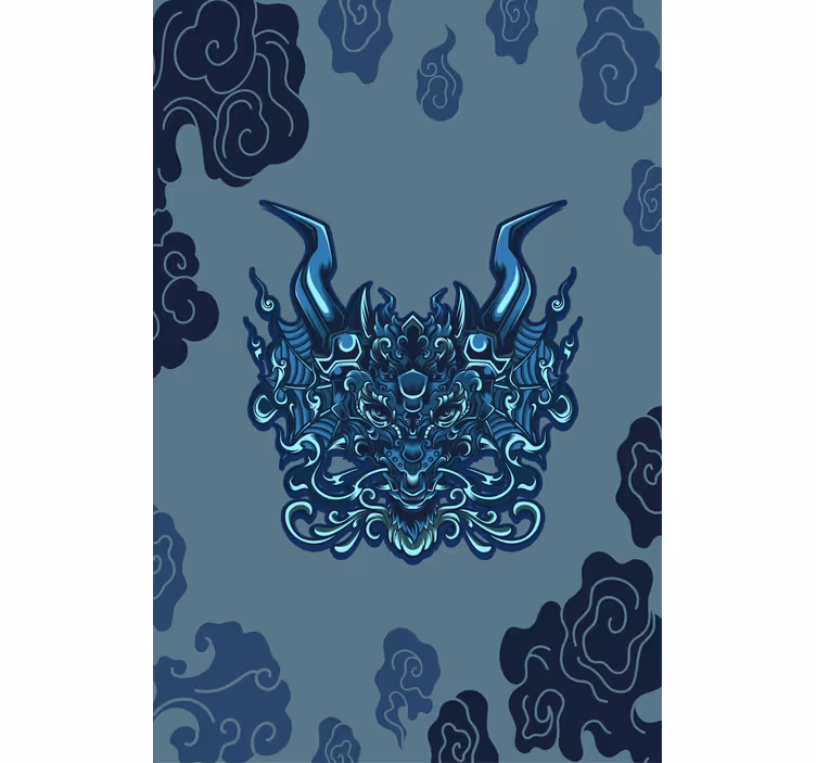 Estor enrollable salón dragón mítico - TenVinilo