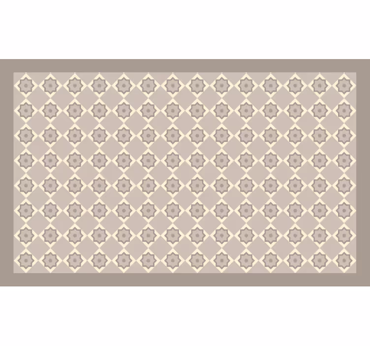 Estor enrollable beige azulejos beige cemento - TenVinilo