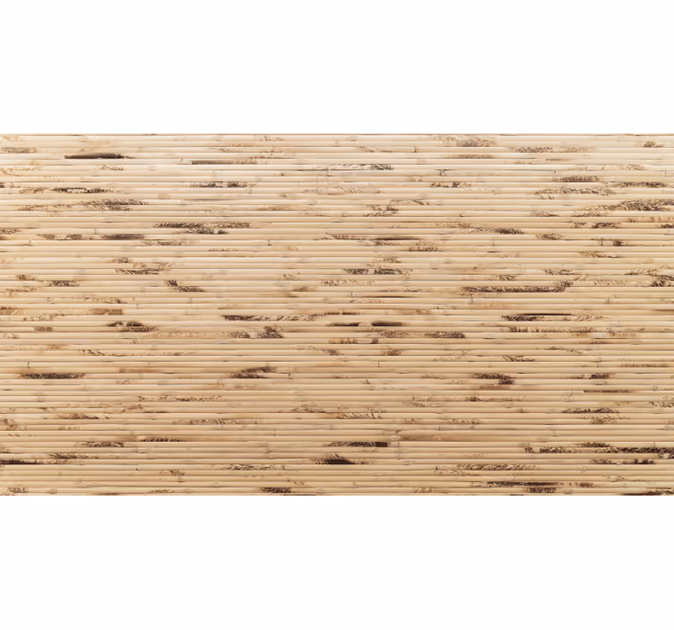 Estor enrollable beige palitos de madera marrón claro - TenVinilo
