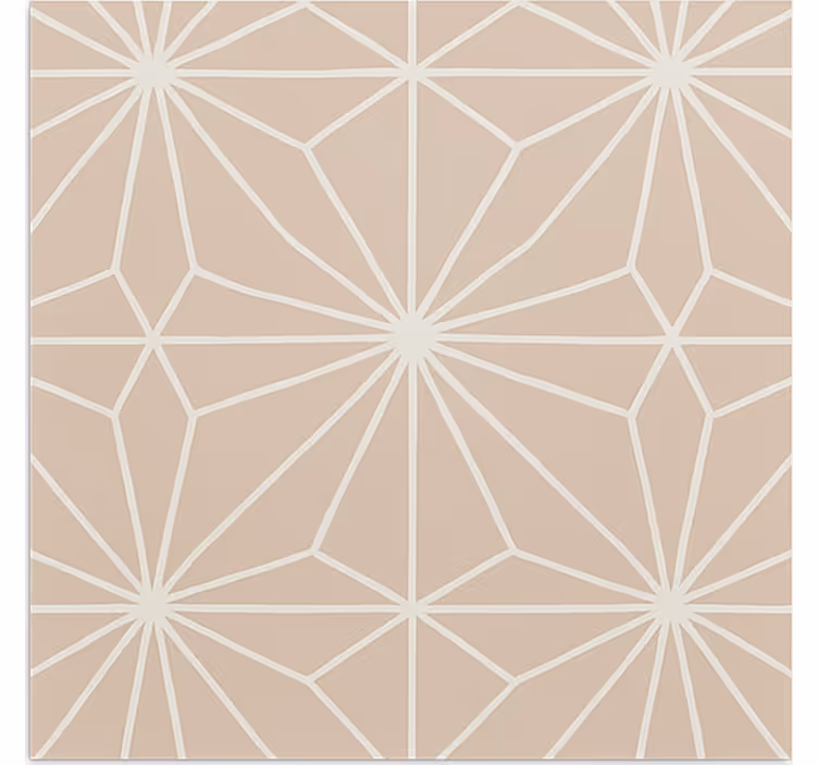 Estor enrollable beige con patrón de estrellas beige - TenVinilo