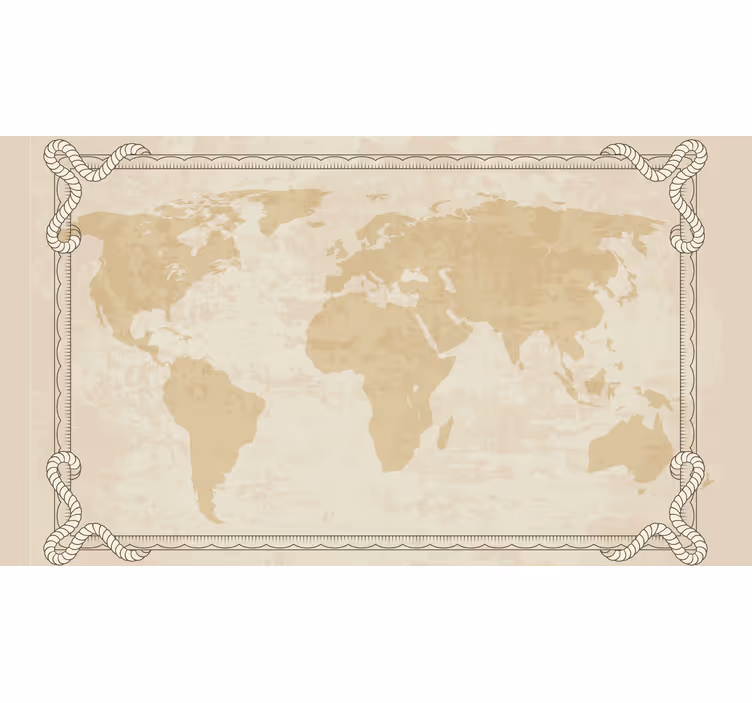 Estor enrollable beige mapa de los años 20 - TenVinilo