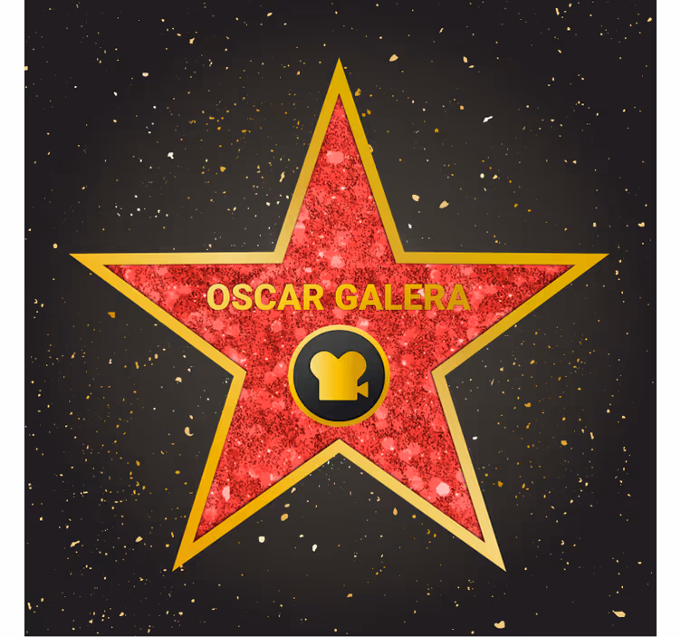 Estor enrollable habitación estrella de hollywood personalizable - TenVinilo