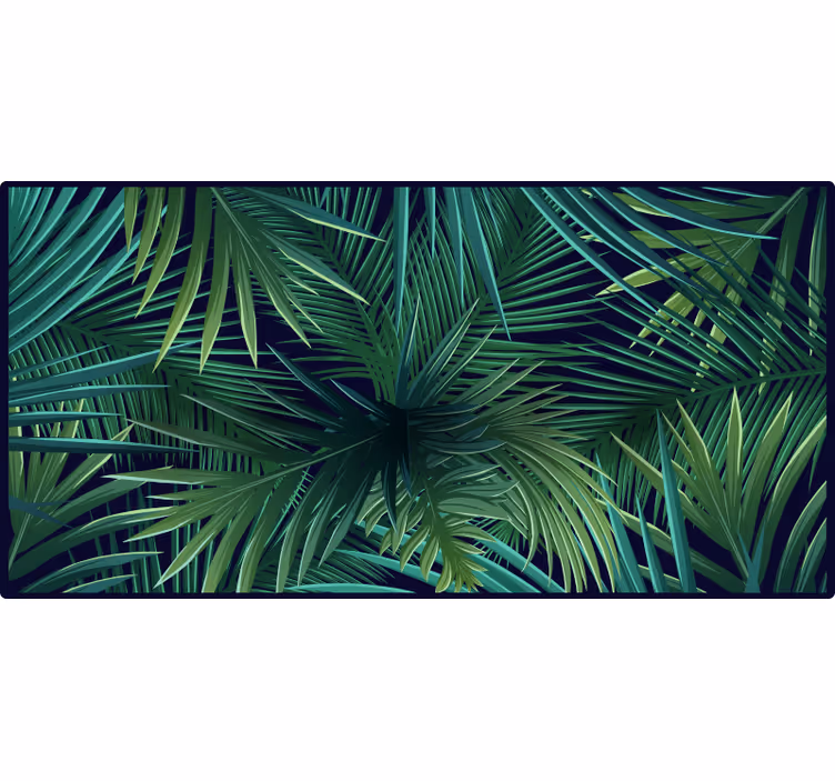 Estor enrollable habitación hojas monstera intensas - TenVinilo
