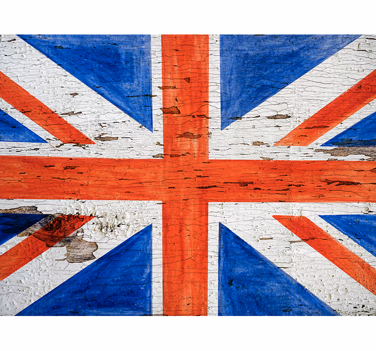 Estor enrollable habitación estilo urbano bandera uk - TenVinilo
