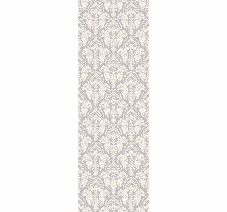 Estor enrollable vintage scroll floral elegante - TenVinilo