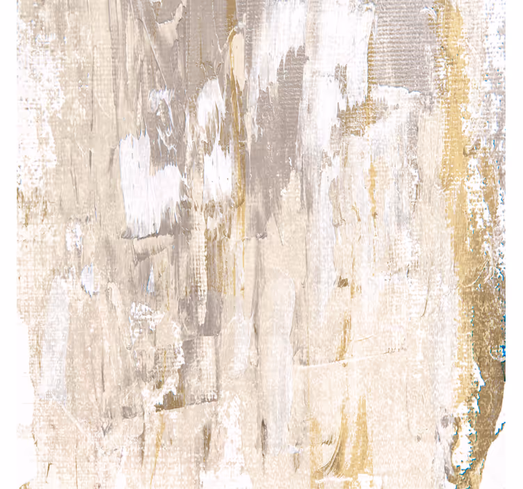 Estor enrollable salón pintura abstracta bosque blanco - TenVinilo