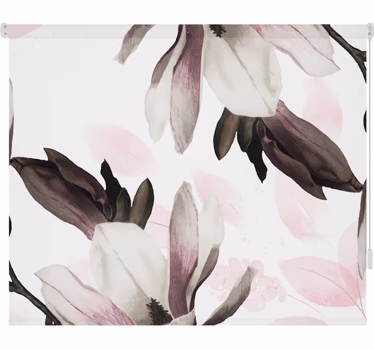 Estor enrollable salón variación floral glamour - TenVinilo