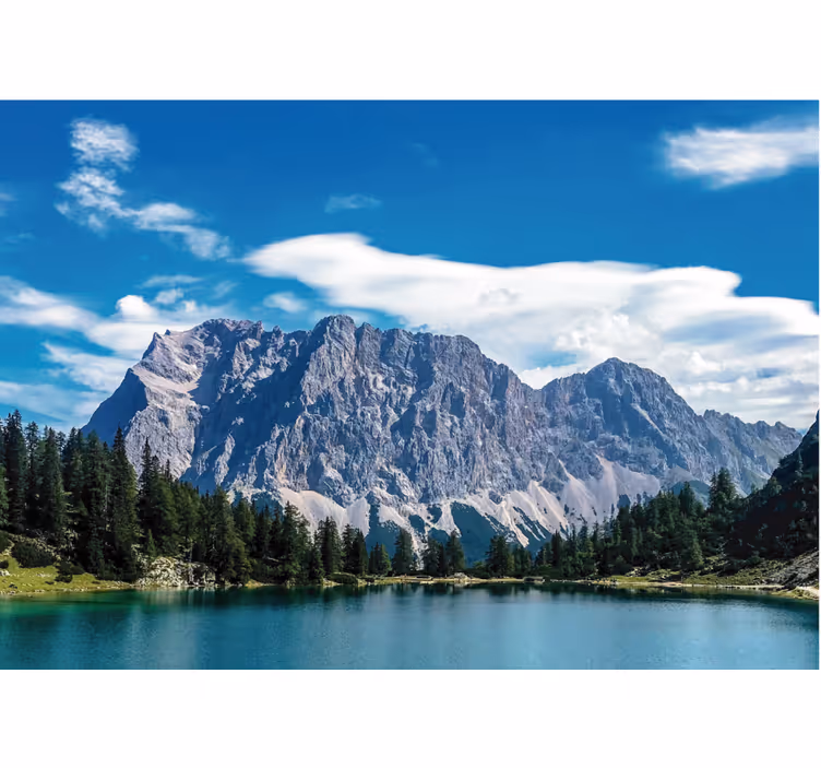 Estor enrollable habitación lago seebensee zugspitze - TenVinilo