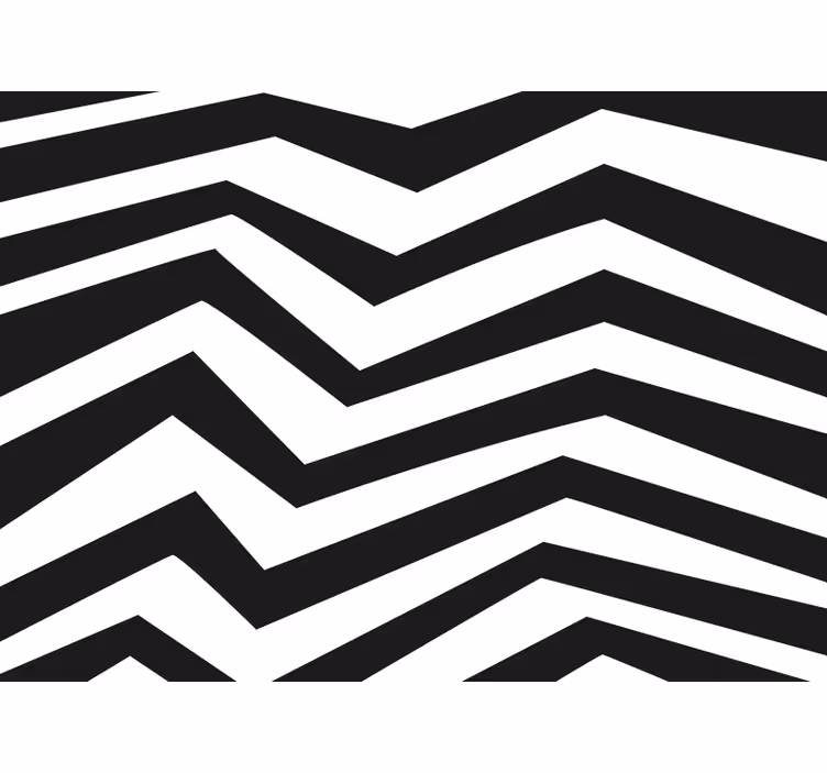 Estor enrollable habitación zig zag - TenVinilo