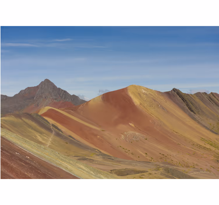 Estor enrollable habitación desierto peruano - TenVinilo