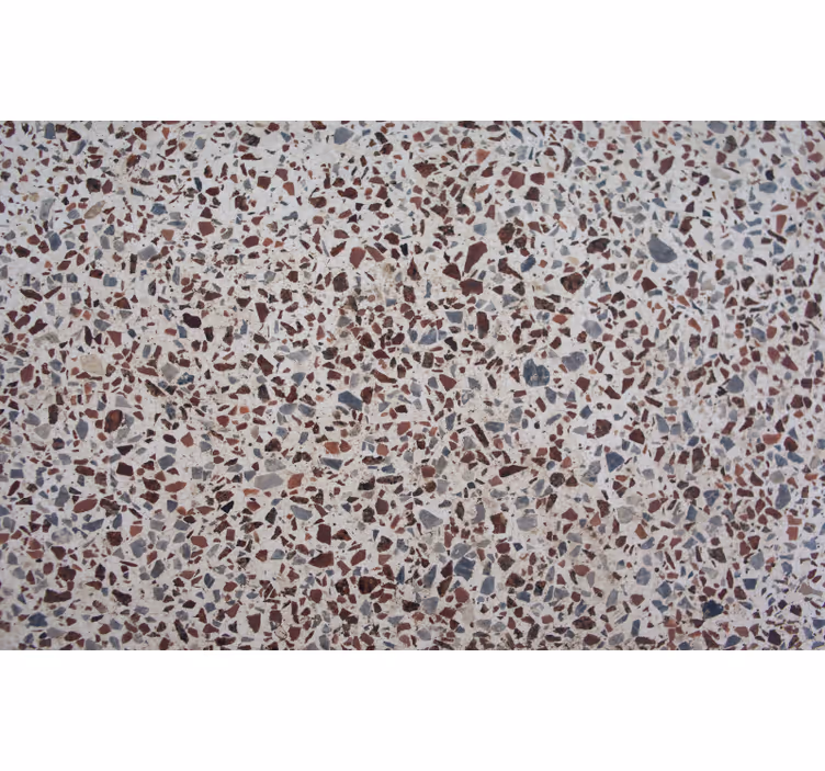 Estor enrollable gris color terrazo - TenVinilo