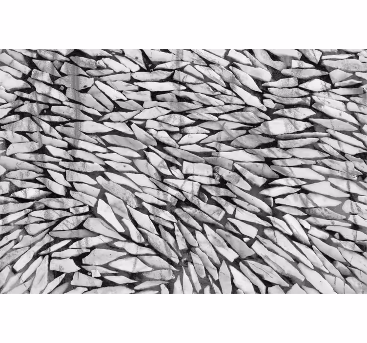 Estor enrollable gris piedras de mármol - TenVinilo