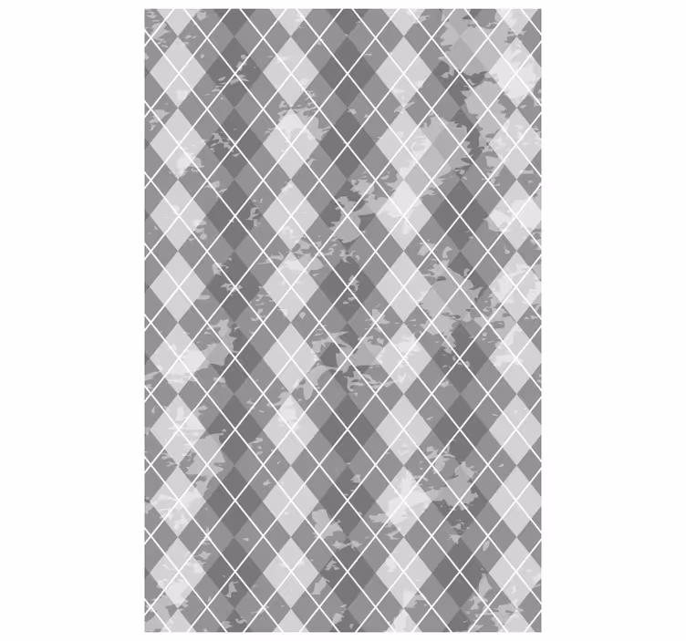 Estor enrollable gris con líneas diagonales blancas - TenVinilo