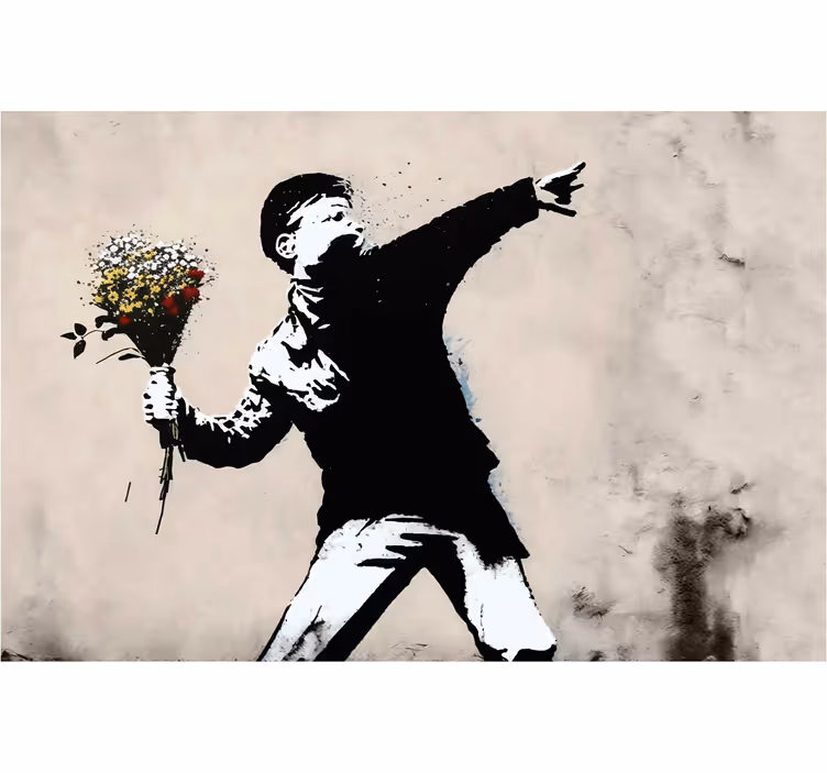 Estor enrollable salón arte urbano niño - TenVinilo