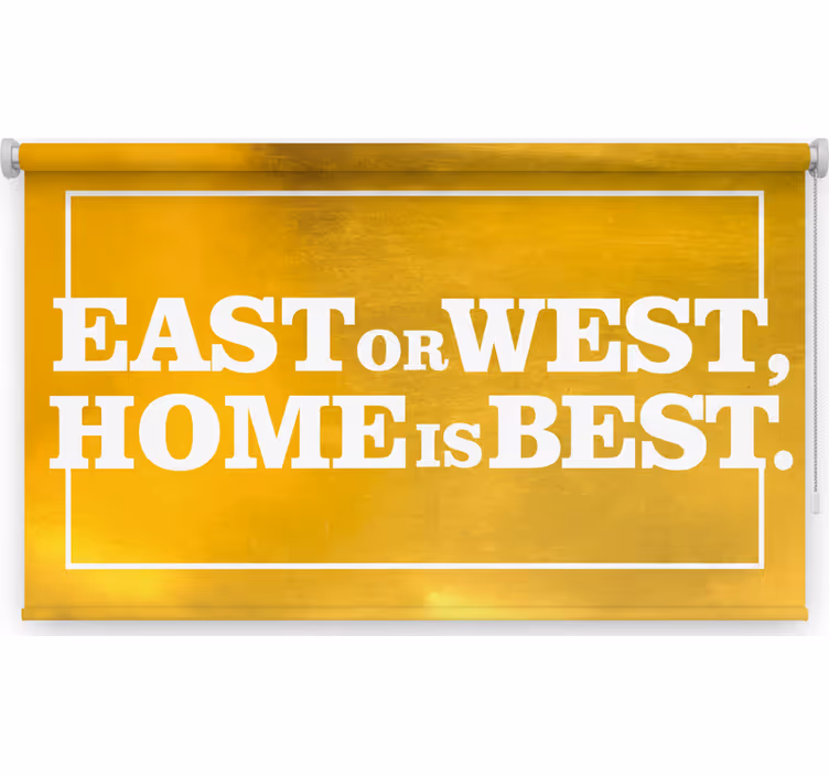 Estor enrollable habitación hogar es lo mejor color dorado - TenVinilo
