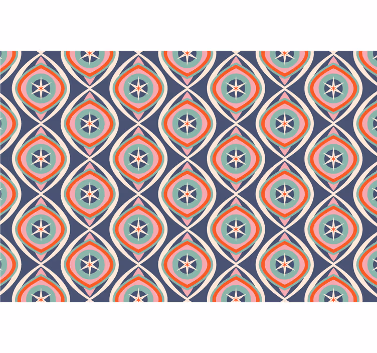 Estor enrollable habitación efecto azulejo 70 - TenVinilo