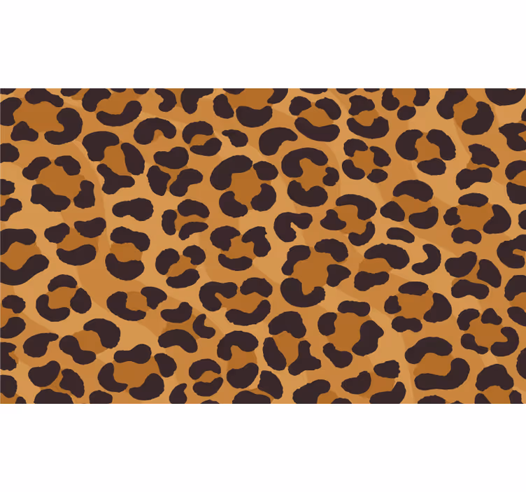 Estor enrollable habitación piel de jaguar - TenVinilo