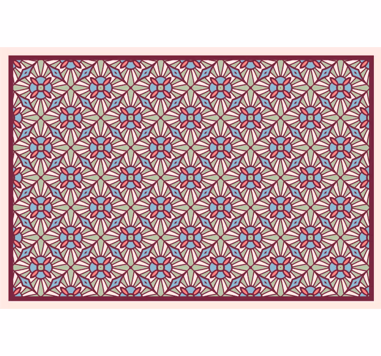 Estor enrollable habitación alfombra camelot - TenVinilo