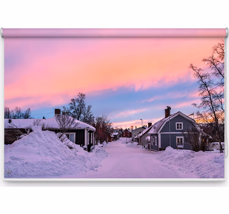 Estor enrollable habitación kiruna - TenVinilo