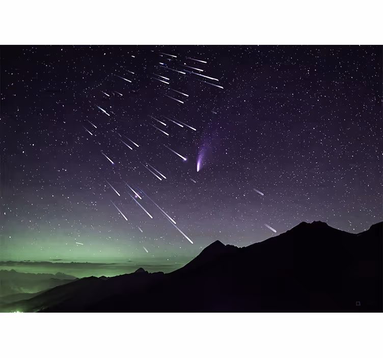 Estor enrollable habitación lluvia de estrellas - TenVinilo