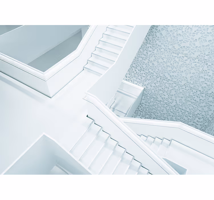 Estor enrollable blanco pared 3d - TenVinilo