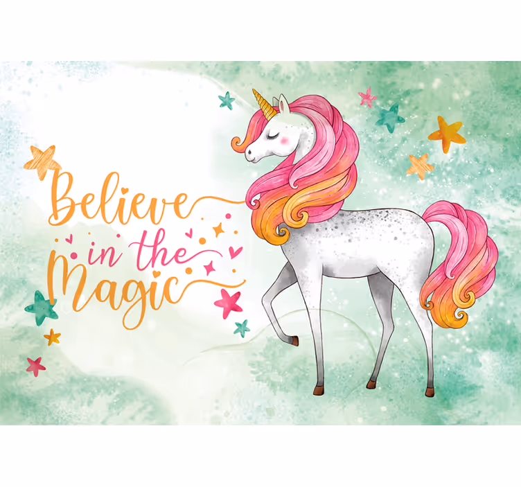 Estor enrollable infantil eres un unicornio mágico - TenVinilo