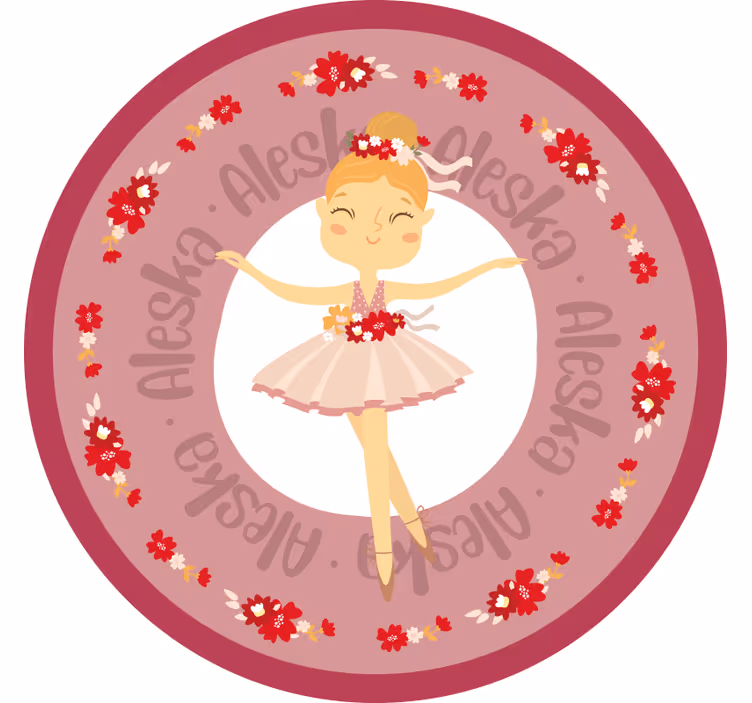 Estor enrollable infantil princesa bailarina divertida - TenVinilo
