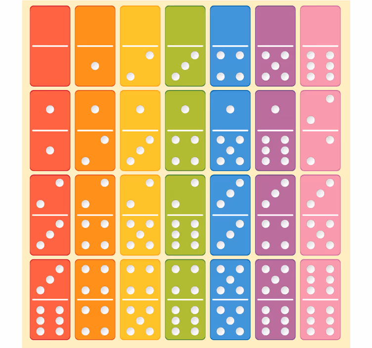 Estor enrollable infantil dominó - TenVinilo