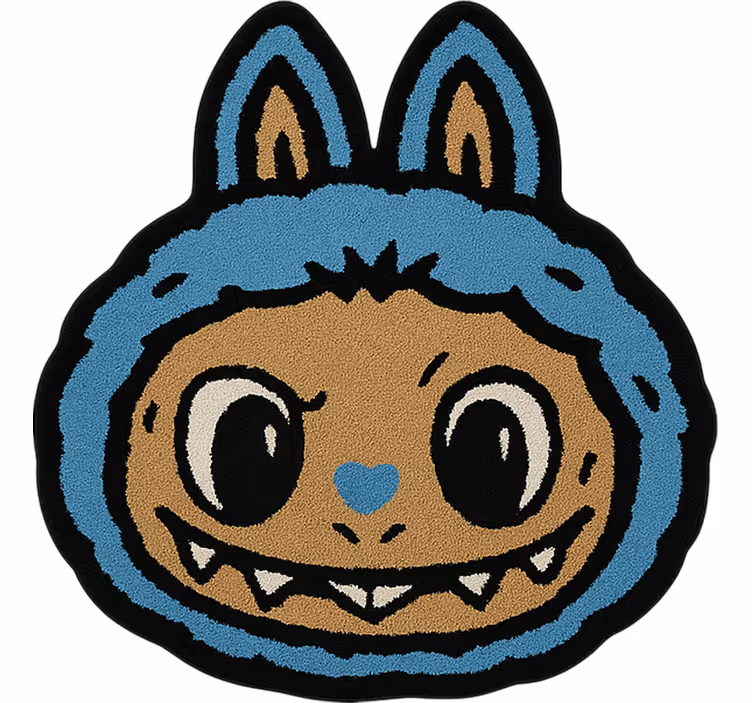 Estor enrollable infantil diseño blue labubu - TenVinilo